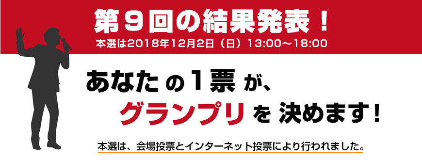 グランプリ決定!